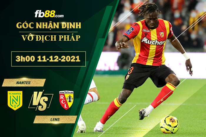 Fb88 soi kèo trận đấu Nantes vs Lens