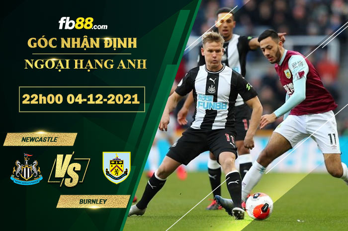 Fb88 soi kèo trận đấu Newcastle vs Burnley