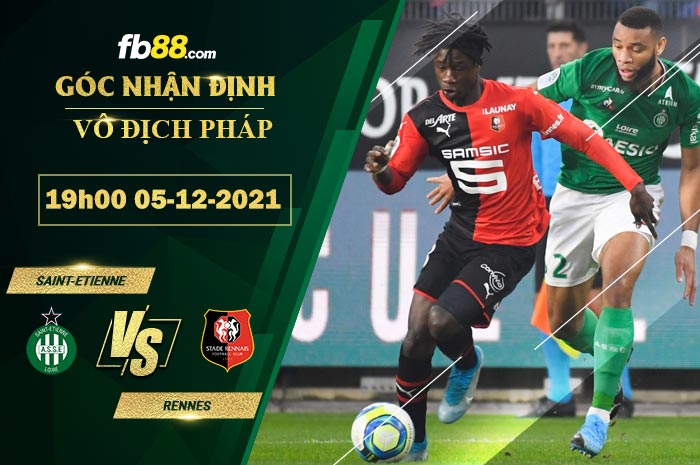 Fb88 soi kèo trận đấu Saint-Etienne vs Rennes