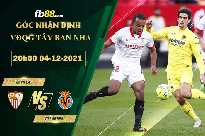 Fb88 soi kèo trận đấu Sevilla vs Villarreal