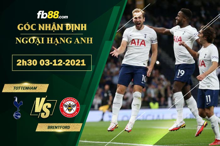 Fb88 soi kèo trận đấu Tottenham vs Brentford