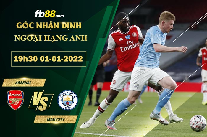 Fb88 soi kèo trận đấu Arsenal vs Man City