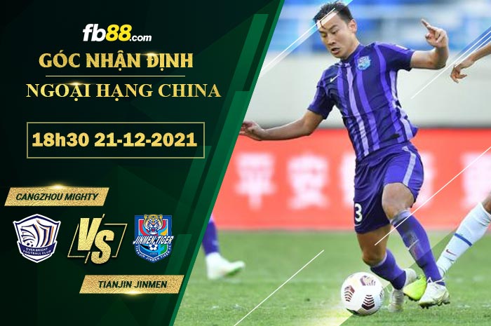 Fb88 soi kèo trận đấu Cangzhou Mighty vsTianjin Jinmen