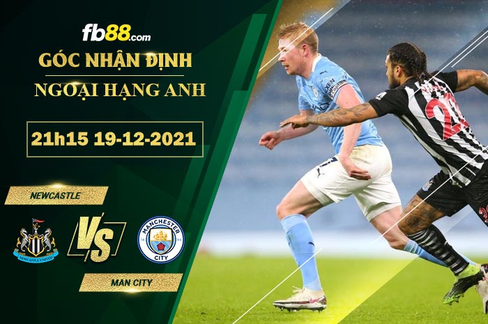 Fb88 soi kèo trận đấu Newcastle vs Man City