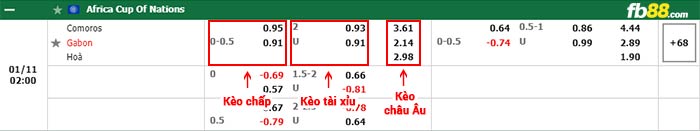 fb88-bảng kèo trận đấu Comoros vs Gabon