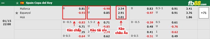 fb88-bảng kèo trận đấu Mallorca vs Espanyol