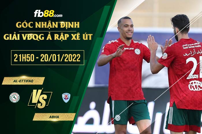 fb88-soi kèo Al-Ettifaq vs Abha