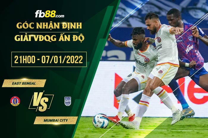 fb88-soi kèo East Bengal vs Mumbai City