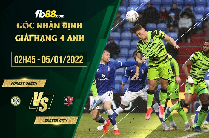 fb88-soi kèo Forest Green vs Exeter City