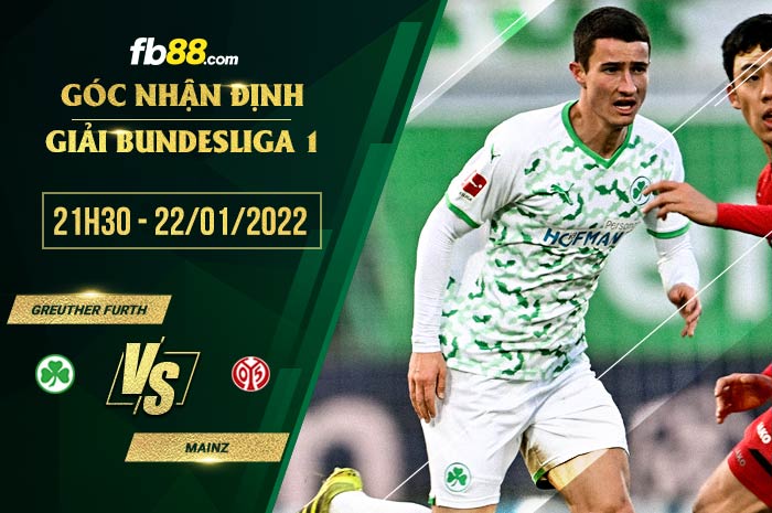 fb88-soi kèo Greuther Furth vs Mainz