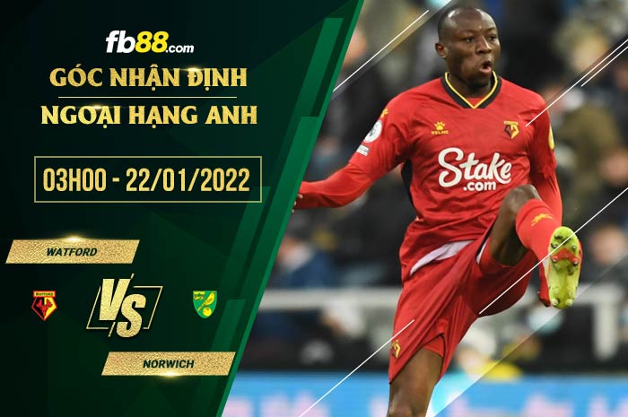 fb88-soi kèo Watford vs Norwich