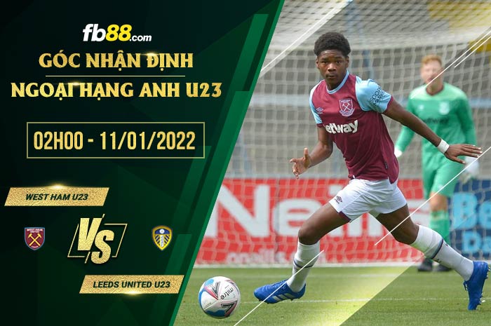 fb88-soi kèo West Ham U23 vs Leeds United U23