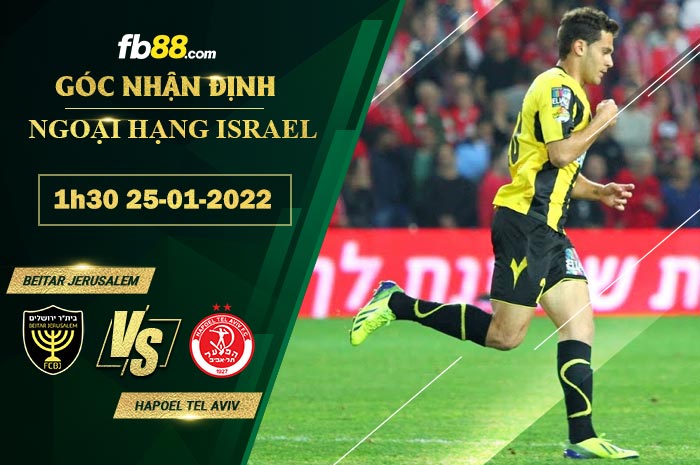 Fb88 soi kèo trận đấu Beitar Jerusalem vs Hapoel Tel Aviv