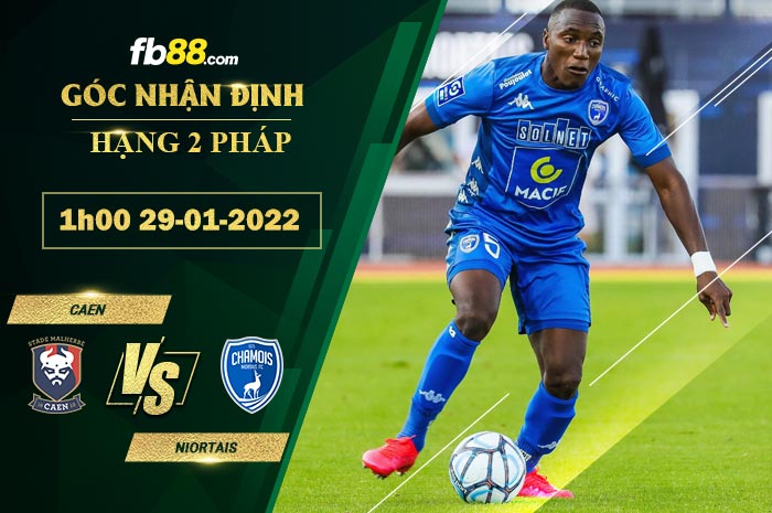 Fb88 soi kèo trận đấu Caen vs Niortais