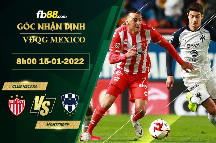 Fb88 soi kèo trận đấu Club Necaxa vs Monterrey