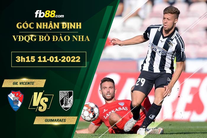 Fb88 soi kèo trận đấu Gil Vicente vs Guimaraes