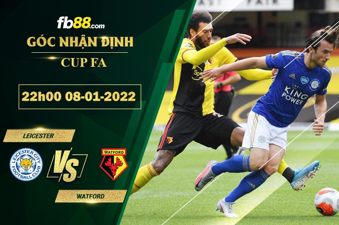 Fb88 soi kèo trận đấu Leicester vs Watford