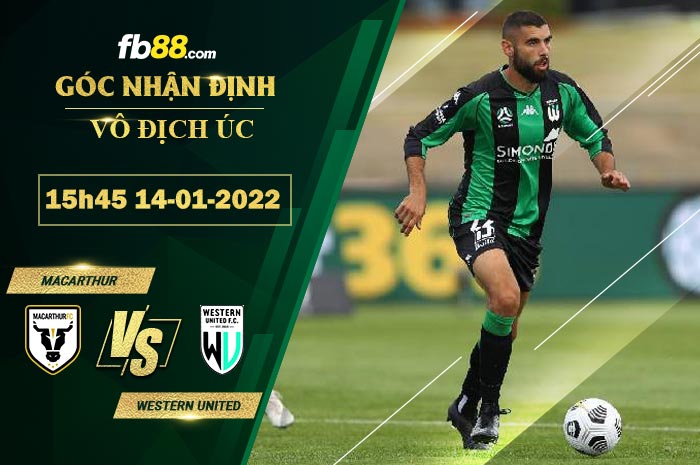 Fb88 soi kèo trận đấu Macarthur vs Western United