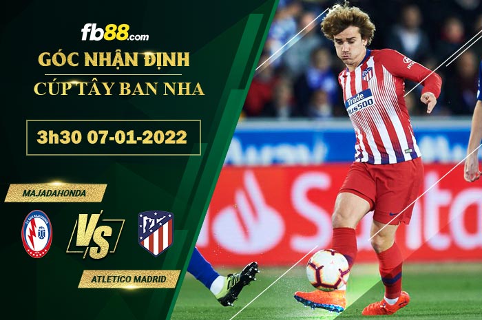 Fb88 soi kèo trận đấu Majadahonda vs Atletico Madrid