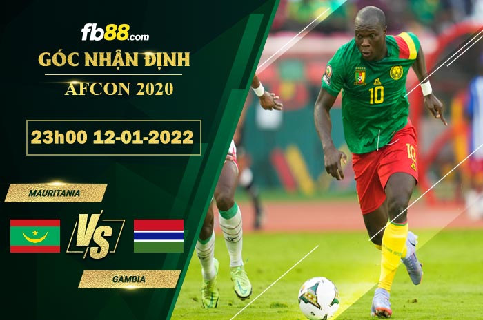 Fb88 soi kèo trận đấu Mauritania vs Gambia