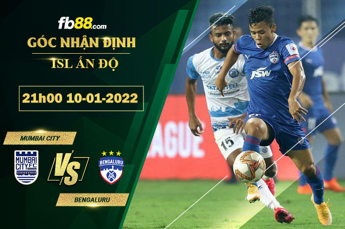 Fb88 soi kèo trận đấu Mumbai City vs Bengaluru