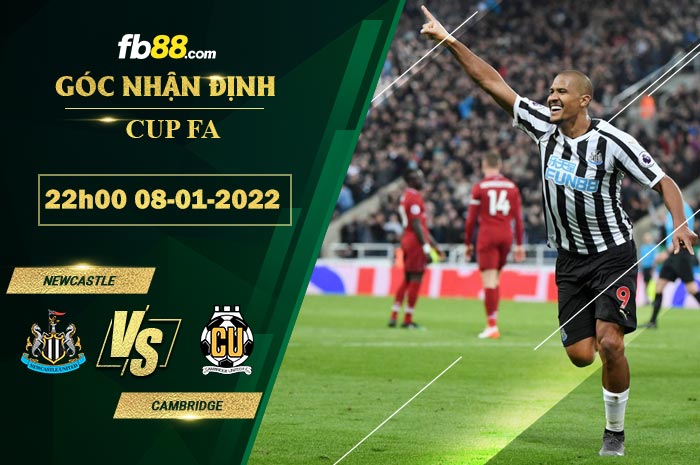 Fb88 soi kèo trận đấu Newcastle vs Cambridge