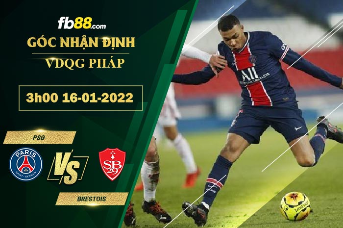 Fb88 soi kèo trận đấu PSG vs Brestois