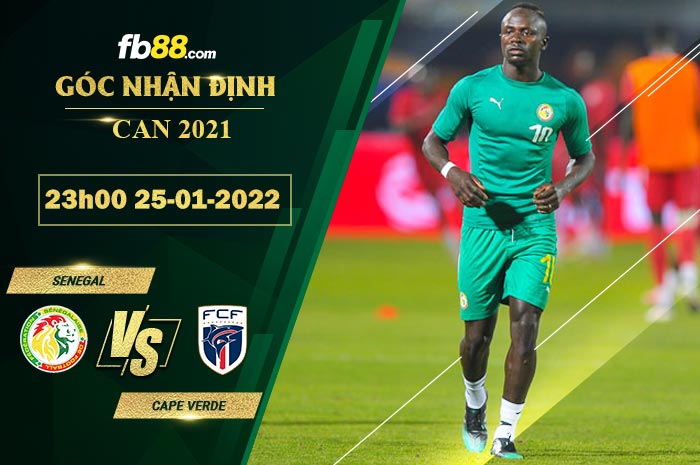 Fb88 soi kèo trận đấu Senegal vs Cape Verde