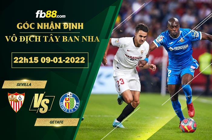 Fb88 soi kèo trận đấu Sevilla vs Getafe