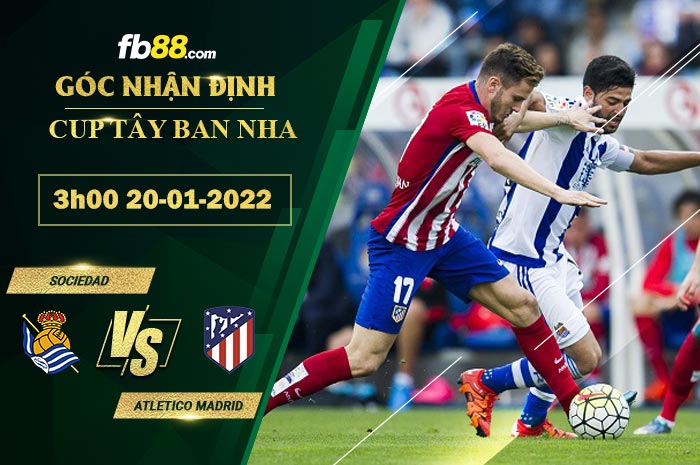 Fb88 soi kèo trận đấu Sociedad vs Atletico Madrid