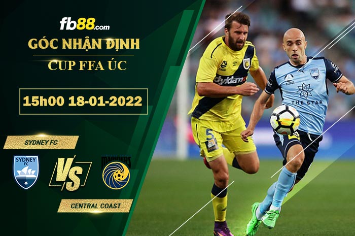 Fb88 soi kèo trận đấu Sydney FC vs Central Coast;