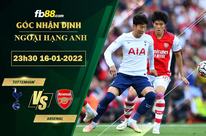 Fb88 soi kèo trận đấu Tottenham vs Arsenal