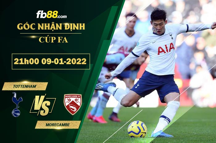 Fb88 soi kèo trận đấu Tottenham vs Morecambe