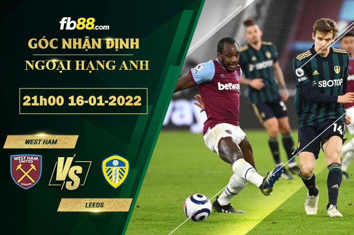 Fb88 soi kèo trận đấu West Ham vs Leeds