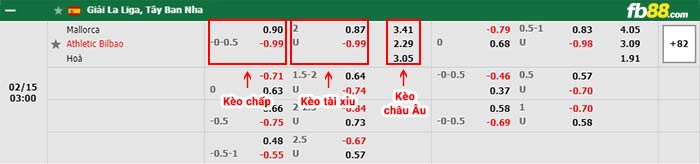 fb88-bảng kèo trận đấu Mallorca vs Athletic Bilbao