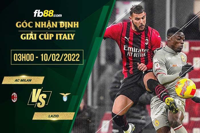 fb88-soi kèo AC Milan vs Lazio