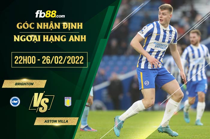 fb88-soi kèo Brighton vs Aston Villa