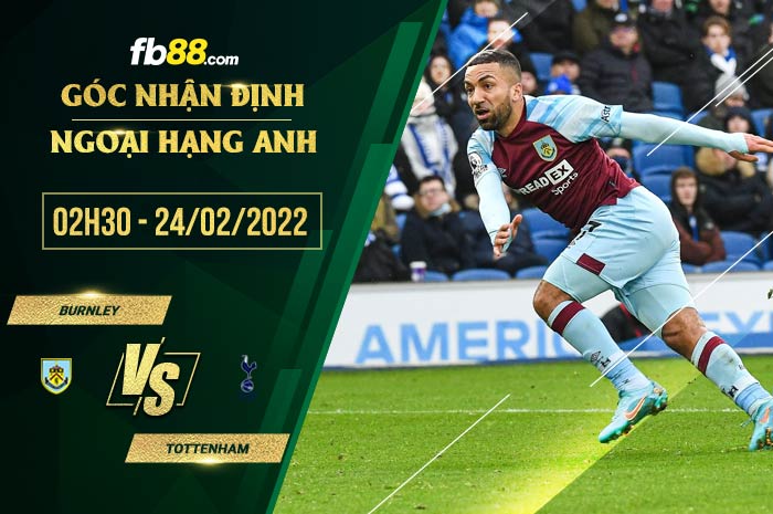 fb88-soi kèo Burnley vs Tottenham