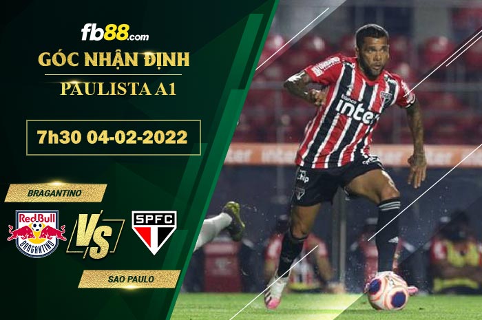 Fb88 soi kèo trận đấu Bragantino vs Sao Paulo