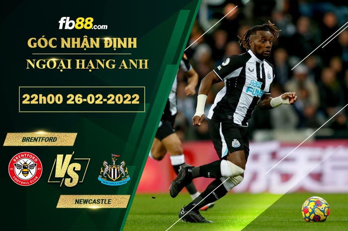 Fb88 soi kèo trận đấu Brentford vs Newcastle