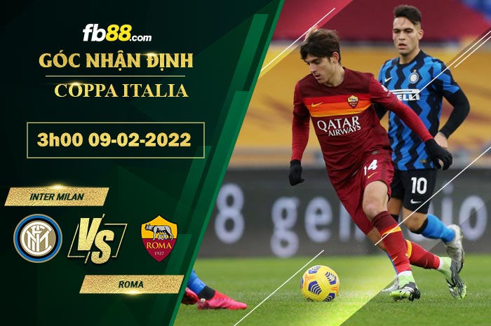 Fb88 soi kèo trận đấu Inter Milan vs Roma