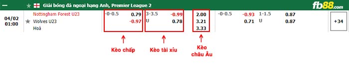 fb88-bảng kèo trận đấu Nottingham Forest U23 vs Wolves U23