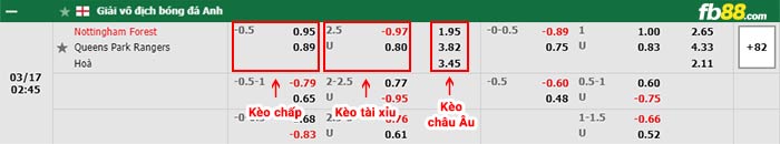 fb88-bảng kèo trận đấu Nottingham Forest vs QPR