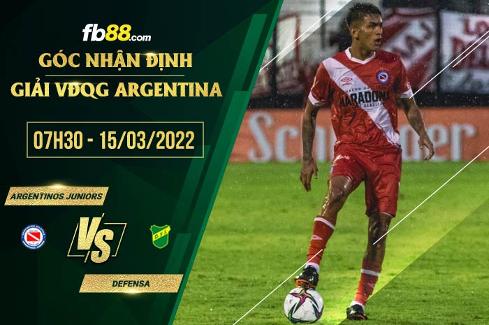 fb88-soi kèo Argentinos Juniors vs Defensa