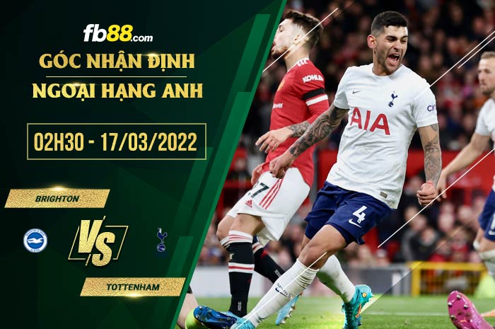 fb88-soi kèo Brighton vs Tottenham