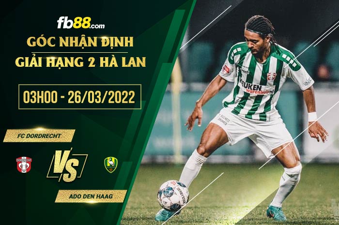 fb88-chi tiết kèo trận đấu FC Dordrecht vs ADO Den Haag