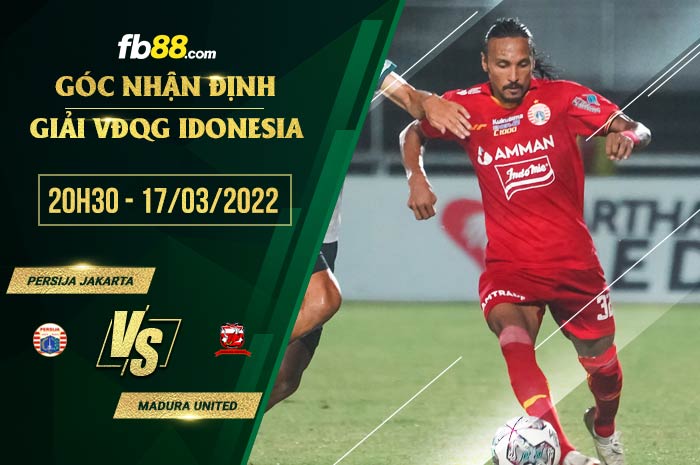 fb88-soi kèo Persija Jakarta vs Madura United