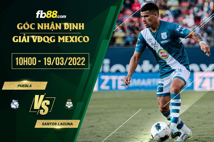 fb88-soi kèo Puebla vs Santos Laguna