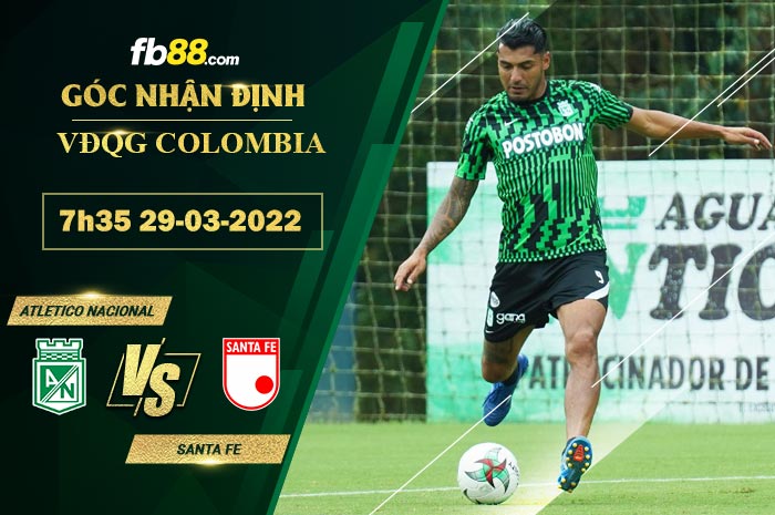 Fb88 soi kèo trận đấu Atletico Nacional vs Independiente Santa Fe