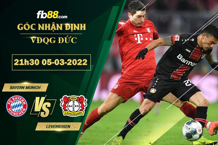 Fb88 soi kèo trận đấu Bayern Munich vs Leverkusen